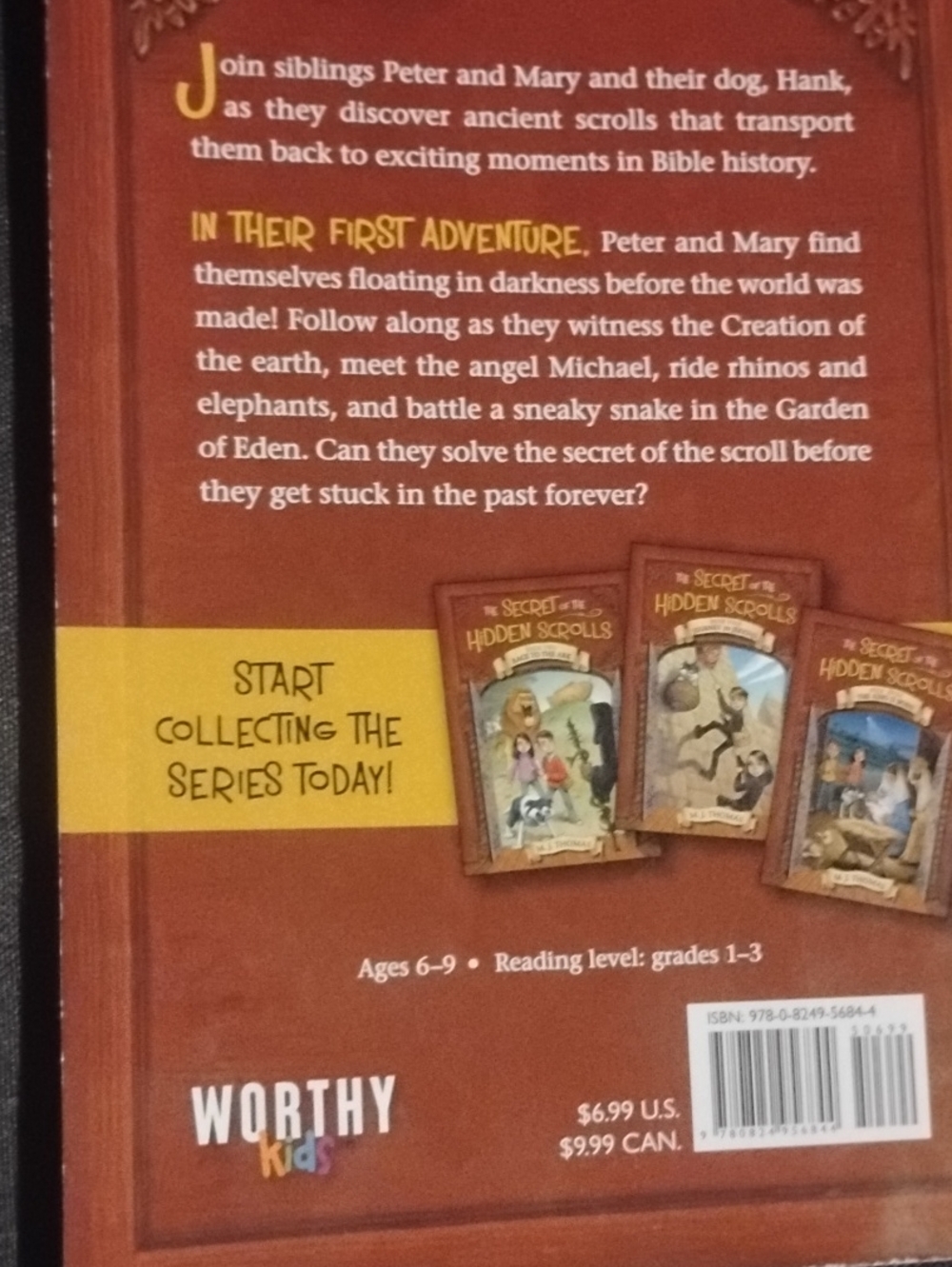 The Secret of the Hidden Scrolls - The Beginning (Red Cover) - Picture 2 of 2